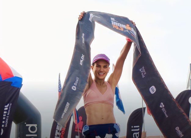 O domingo (16/04) foi dia de prova de Mini IronMan em Florianópolis, com saída da praia dos Ingleses, no norte da Ilha.