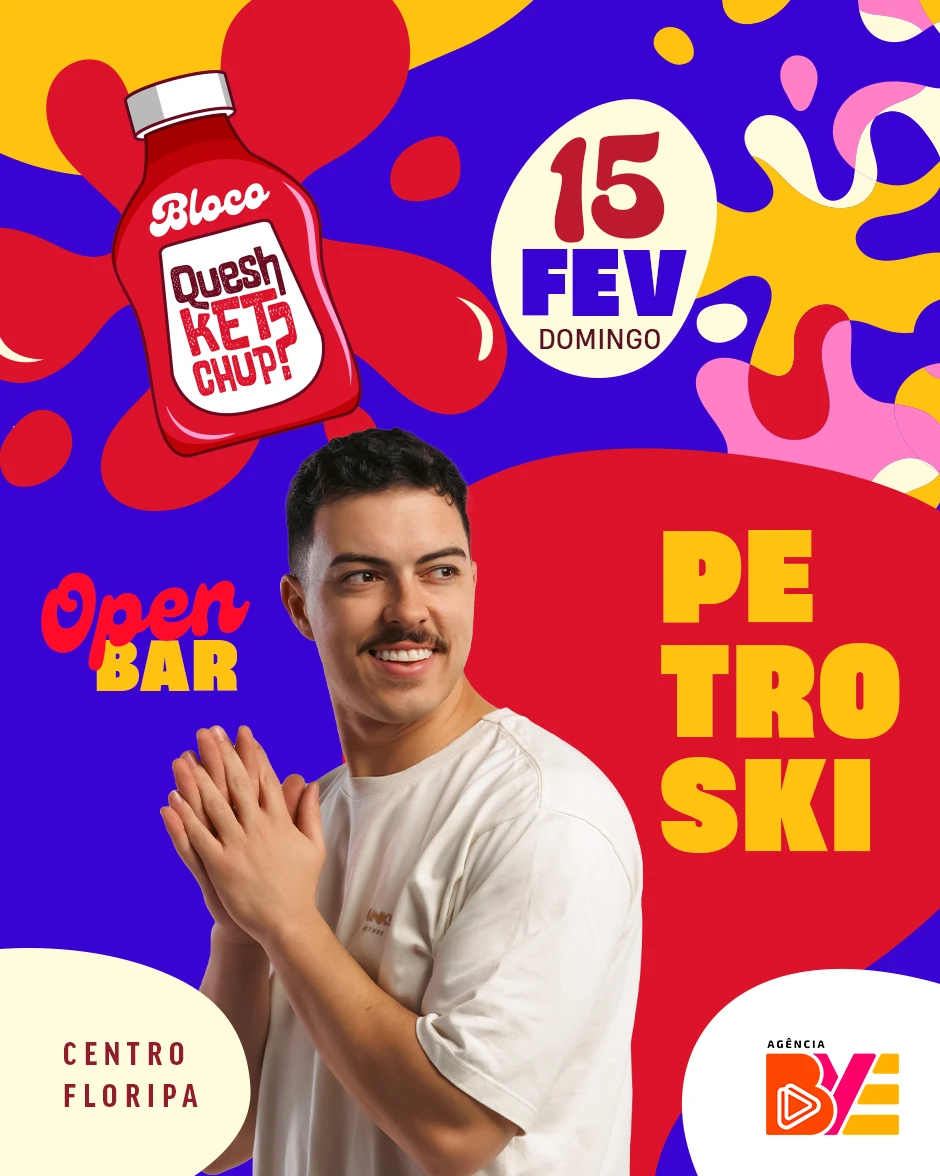 bloco quesh ketchup