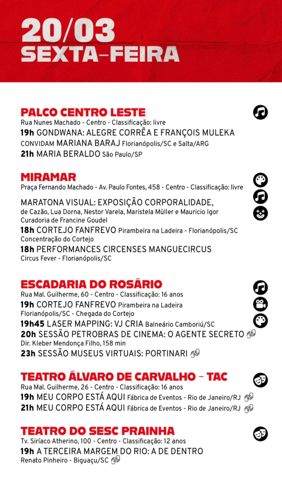 maratona cultural 20.03