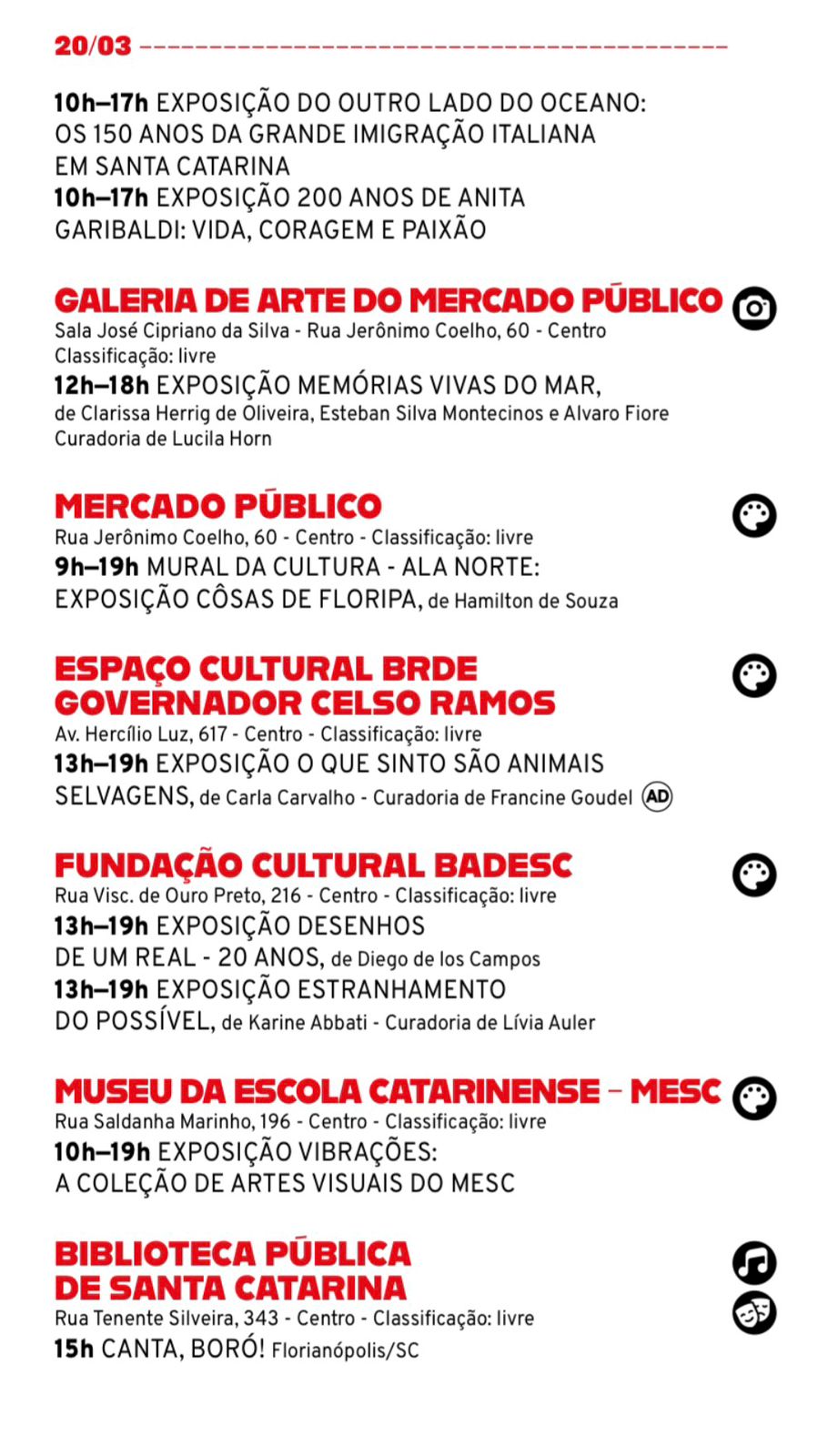 maratona cultural 20.03