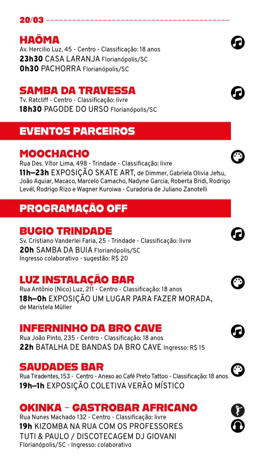 maratona cultural 20.03