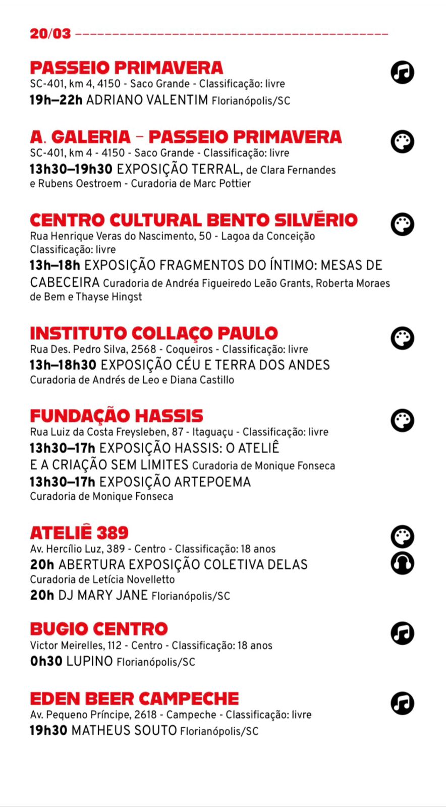 maratona cultural 20.03