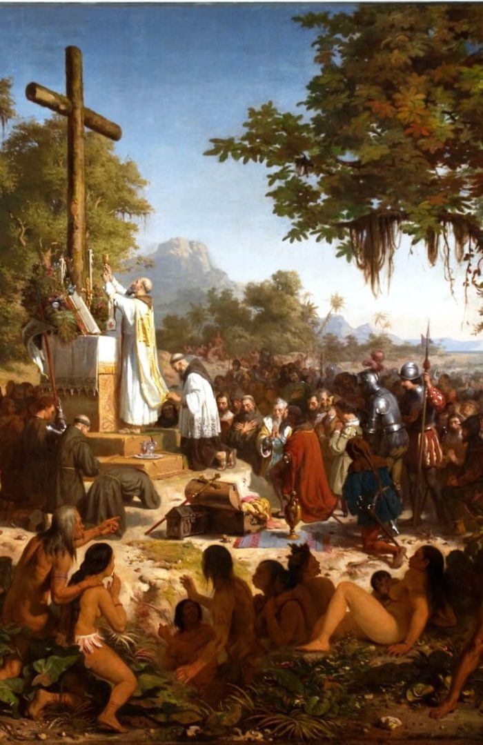 Victor Meirelles (1832-1903) foi um renomado pintor e professor brasileiro, reconhecido como um dos principais representantes da pintura histórica do século XIX